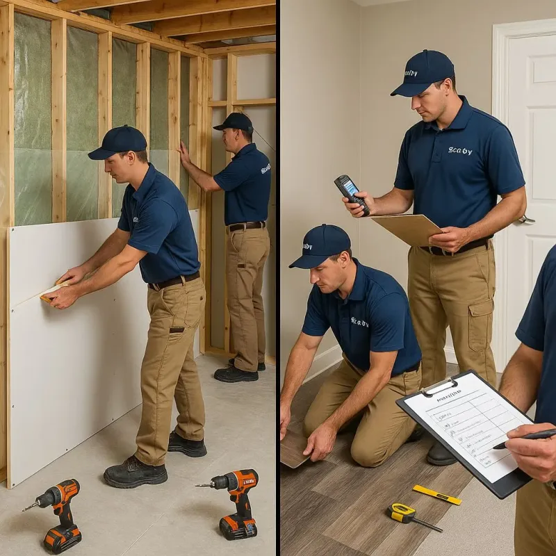 Repairs and Reconstruction process in Mountain View, NC