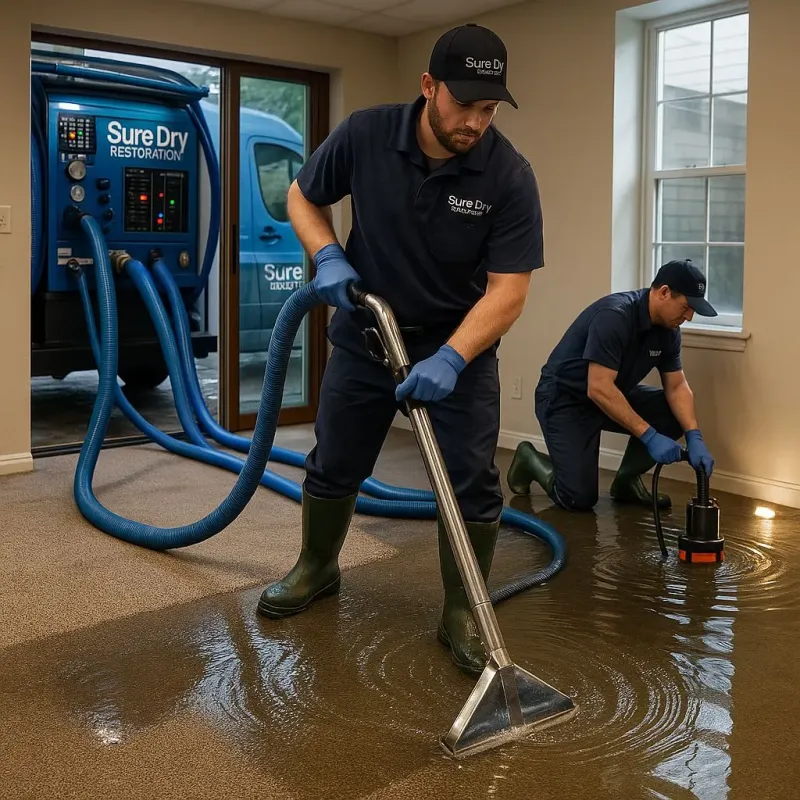Water Extraction and Removal process in Mountain View, NC